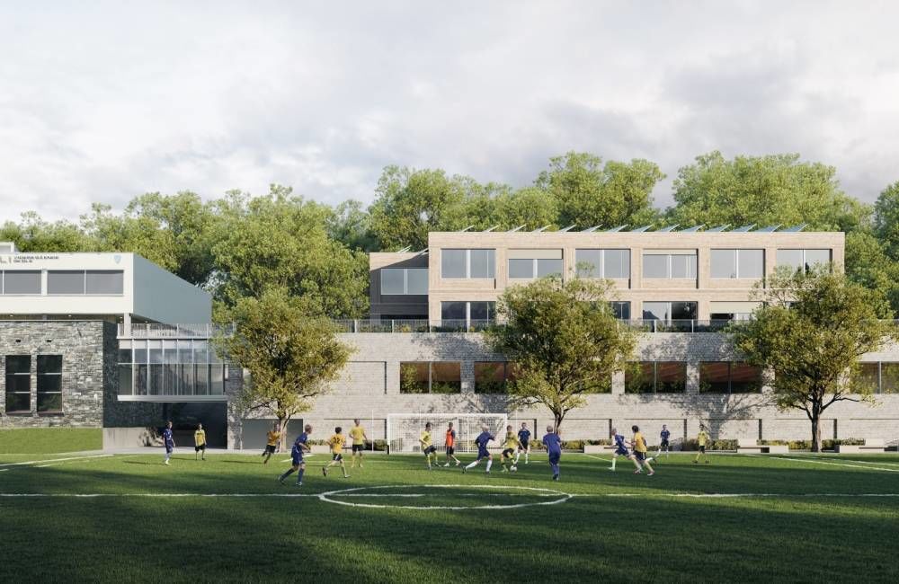Eikeli videregående skole er et forbildeprosjekt i FutureBuilt. Ill.: Nordic - Office of Architecture Eikeli videregående skole er et forbildeprosjekt i FutureBuilt. Ill.: Nordic - Office of Architecture